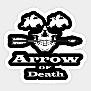 arrow of death Sticker